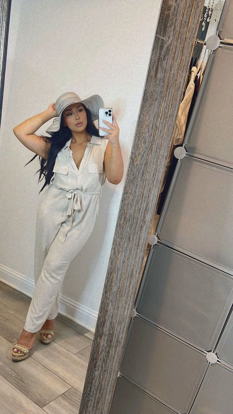 Yacht Day Jumpsuit